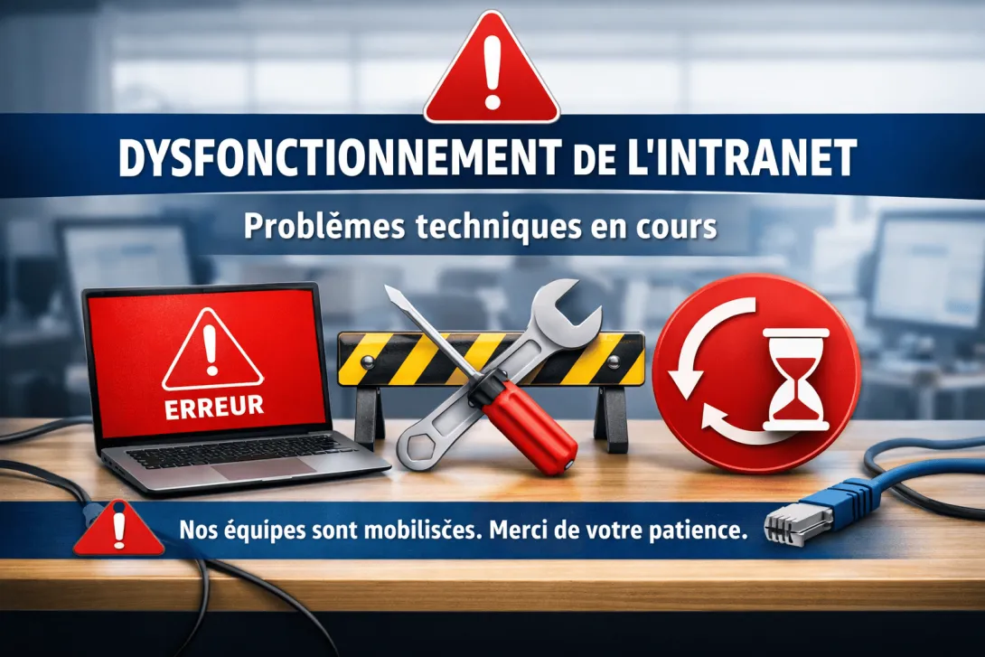 Dysfonctionnement intranet